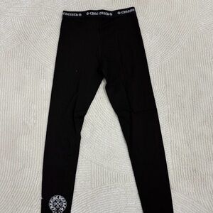 Chrome Hearts Black Kids Leggings